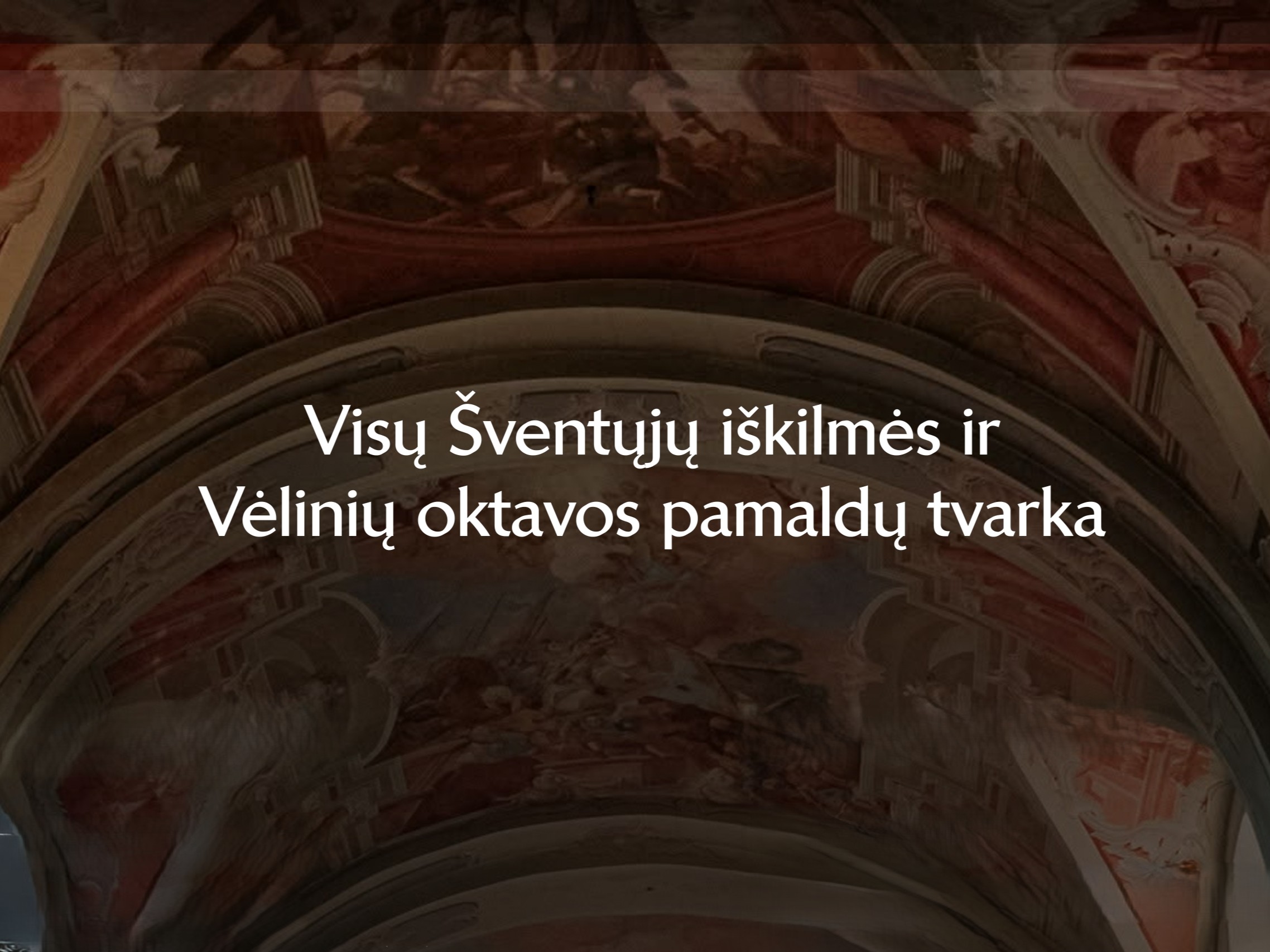 Visu Sventuju Iskilmes Vilniaus Kalvariju Parapija LT Featured
